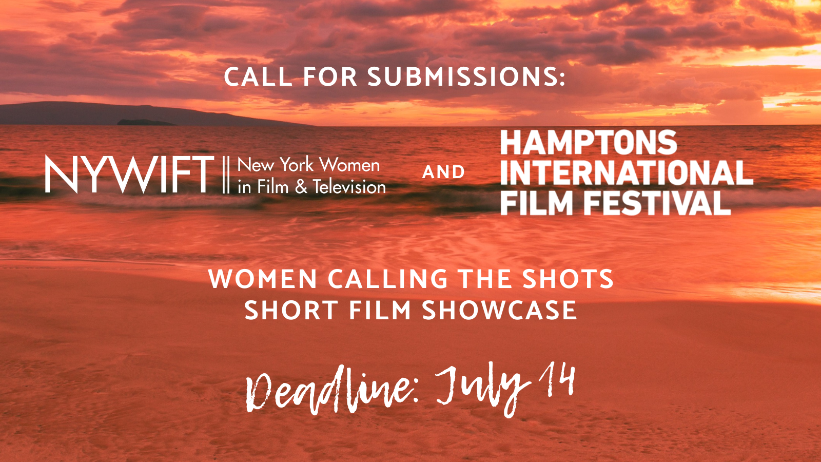 Call for Submissions 2023 NYWIFT Women Calling the Shots Showcase at