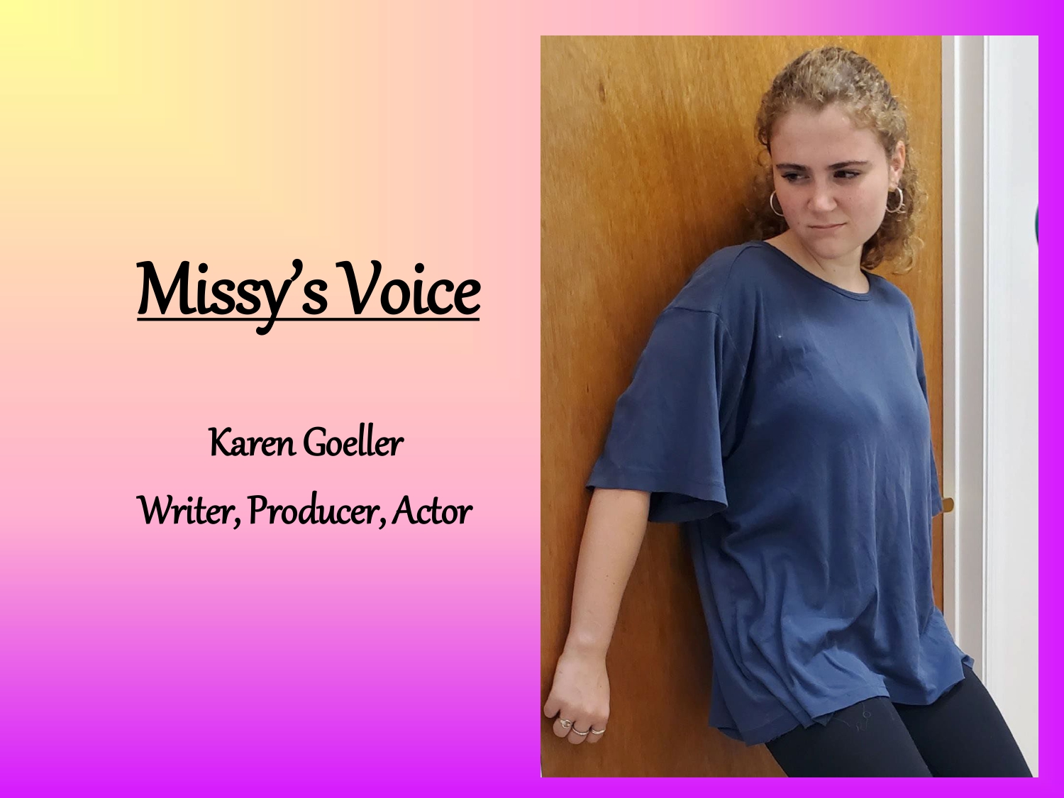 Missy's Voice - New York Women in Film & TelevisionNew York Women in ...